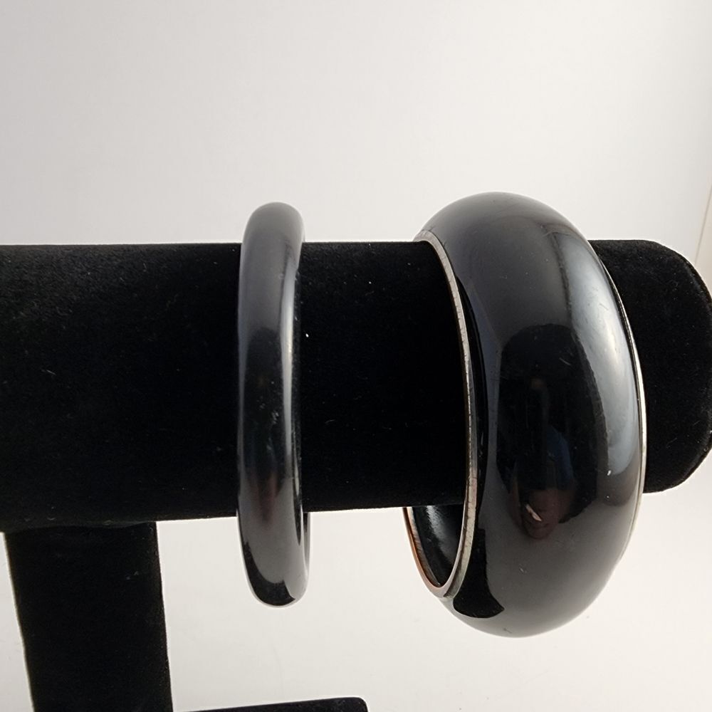 Set of 4 bangle bracelets - Picture 2 of 6